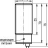 Габаритный чертеж ISAB A82A-31P-10-P