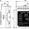 Габаритный чертеж БП5-5V DC