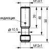 Габаритный чертеж ISB BC2A8-31P-2-LS4