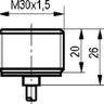 Габаритный чертеж ISB BS7A-31P-10-G