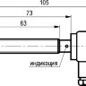 Габаритный чертеж ISN ET24A-02G-4-L