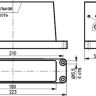 Габаритный чертеж ISN IC15P5-01G-R100E-LS27