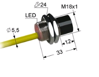 Индуктивный датчик ВБИ-М18-34У-2121-З(Upg)
