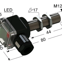 Индуктивный датчик ВБИ-М12-45К-1111-С.51(6мм)(Upg)