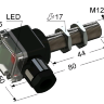 Индуктивный датчик ВБИ-М12-45К-1111-С.51(6мм)(Upg)