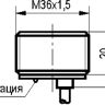 Габаритный чертеж ISB BS8A-31P-12-L