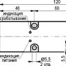 Габаритный чертеж ISB I121P-31P-15-LZ