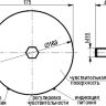 Габаритный чертеж ISN IC161P5-43P-R110-LES4