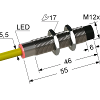 Индуктивный датчик ВБИ-М12-55У-2112-С.51(10мм)(Upg)