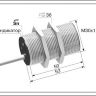 Емкостной датчик ВБЕ-М30-50У-1122-ЗА