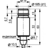 Индуктивный датчик ISB WF63A8-32P-3-LZ-1C