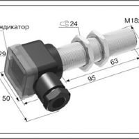 Индуктивный датчик ВБИ-М18-65К-1352-Л
