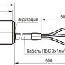 Габаритный чертеж ISNt B73P8-31P-15-LZT4-C-V-P-0,5