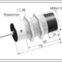 Индуктивный датчик ВБИ-М30-70У-2251-Л