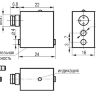 Габаритный чертеж MS BOC41A6-LS401