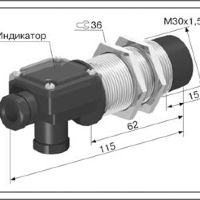 Индуктивный датчик ВБИ-М30-65Кт-2252-Л