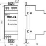 Габаритный чертеж MR0-24