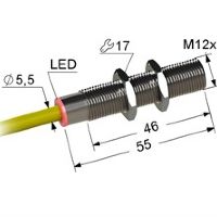 Индуктивный датчик ВБИ-М12-55У-1111-С.51(6мм)(Upg)