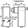 Габаритный чертеж ISAB I17A-43P-5-P