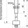 Габаритный чертеж DUG2-40-1-S4