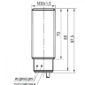 Индуктивный датчик IV21B A81A5-01G-10-L