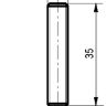 Габаритный чертеж ISB B11B-31N-1,5-L-O