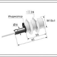 Индуктивный датчик ВБИ-М18-34С-1111-З 