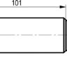 Габаритный чертеж CSN G88P-862-20-L