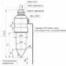 Габаритный чертеж CSN ZG81B8-43P-S-LZ-10