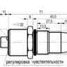 Взрывозащищенный (взрывобезопасный) датчик CSN EC46S8-8-N-LS4