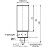 Индуктивный датчик IV21B AF81B5-01G-10-L-C