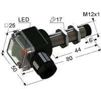 Индуктивный датчик ВБИ-М12-45К-2111-С.51(10мм)(Upg)