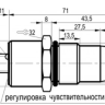 Взрывозащищенный (взрывобезопасный) датчик CSN EC46S8-8-N-LS4-H