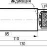 Габаритный чертеж CSN GF89P5-863-20-L