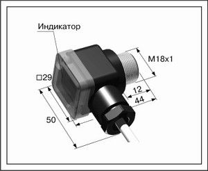 Оптический датчик ВБО-М18-15У-9100-Н