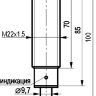 Габаритный чертеж ISB AF62A-01G-7E-L