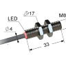 Индуктивный датчик ВБИ-М08-34У-1121-С.51(2мм)(Upg)