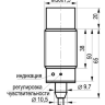 Ёмкостный датчик уровня CSN EF8A5-31N-20-LZ-C