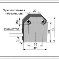 Индуктивный датчик ВБИ-Б22-45У-1121-З