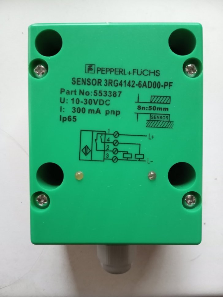 Индуктивный датчик Pepperl+fuchs 3RG4142-6AD00-PF Индуктивный датчик Pepperl+fuchs 3RG4142-6AD00-PF