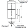 Ёмкостный датчик уровня CSN E8A5-31P-15-LZ