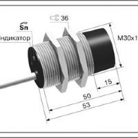 Емкостной датчик ВБЕ-М30-50У-2122-ЗА