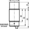 Габаритный чертеж ISAN E8A-31P-15-P