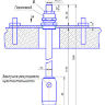 Габаритный чертеж CSNp CC84S8-8-N-S4