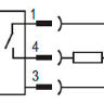 Схема подключения ISN EC2A8-31P-4-ZS4-V