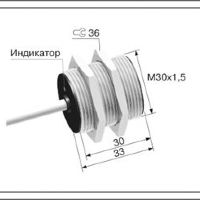 Индуктивный датчик ВБИ-М30-34У-1111-З