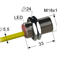 Индуктивный датчик ВБИ-М18-34У-1121-С.51(Upg)