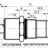 Взрывозащищенный (взрывобезопасный) датчик CSN EC46S8-8-N-LS4-D