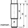 Габаритный чертеж ISN EC41A-43P-8-LZS4-C