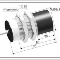 Индуктивный датчик ВБИ-М36-70У-2112-З